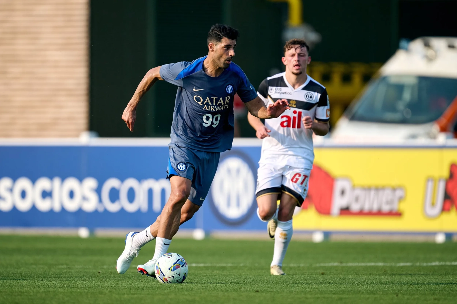 Mehdi Taremi in azione in Inter Lugano