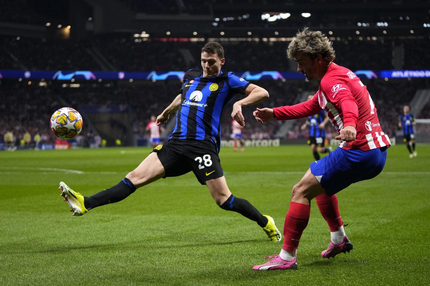 Benjamin Pavard ed Antoine Griezmann