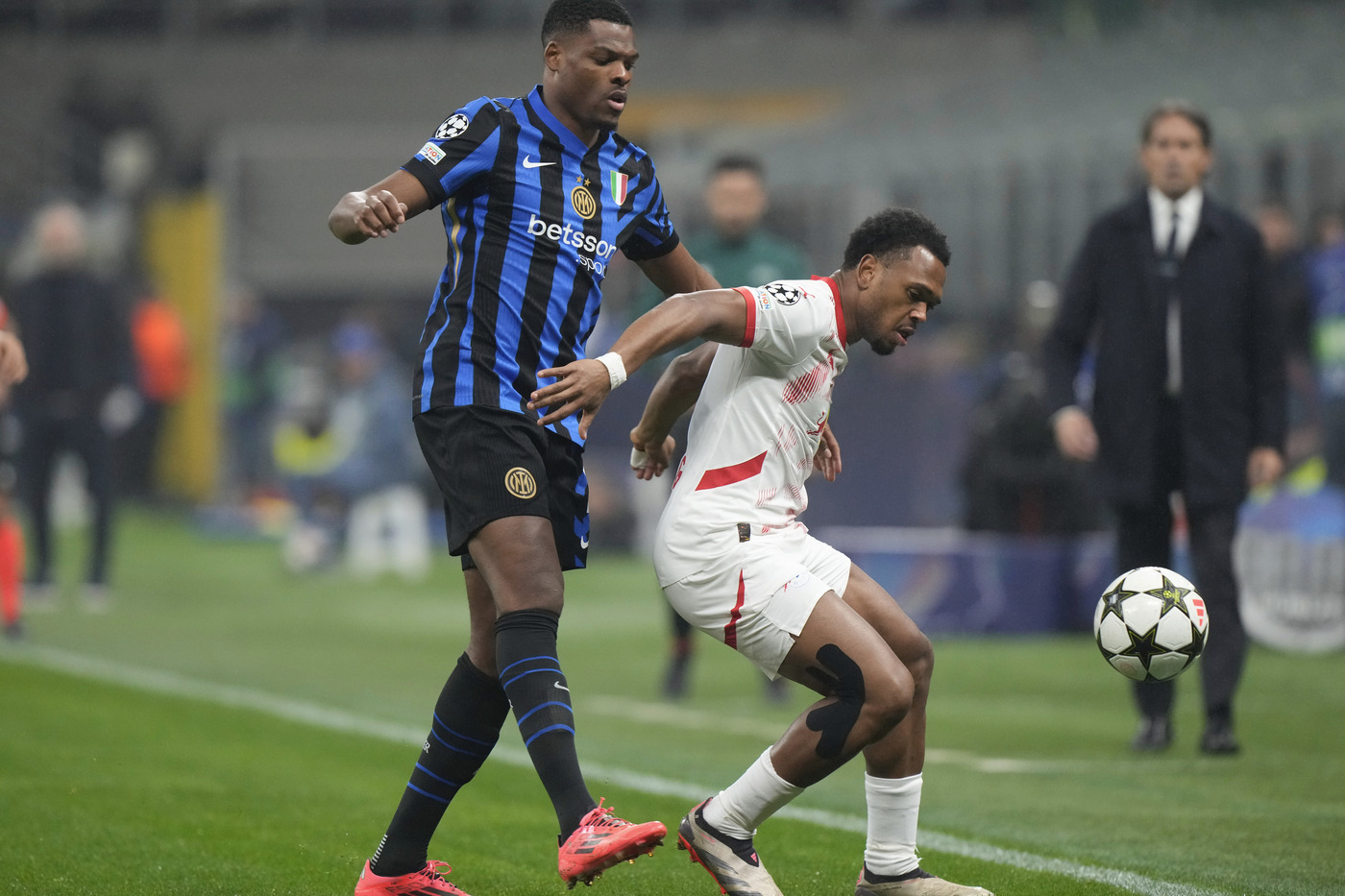 Denzel Dumfries Inter Lipsia