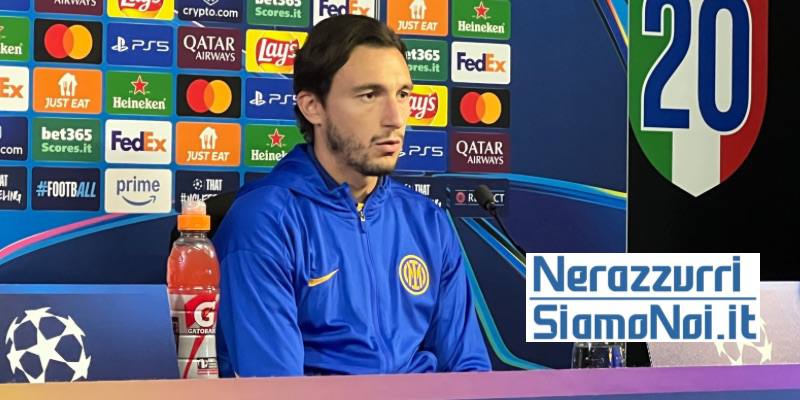 Matteo Darmian Inter Arsenal conferenza stampa