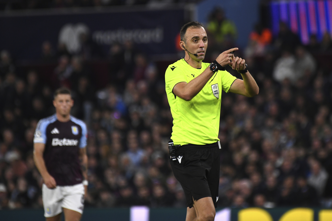 Joao Pinheiro, arbitro di Inter-Lipsia