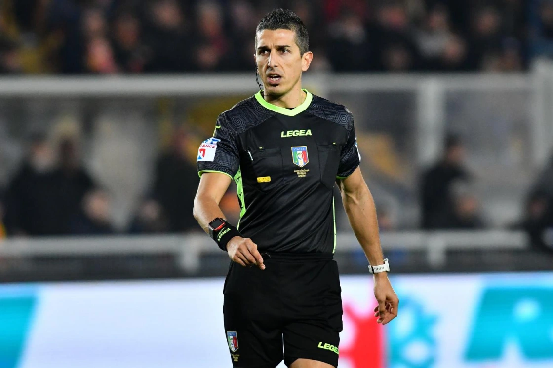 Livio Marinelli arbitro Lecce Inter Serie A 2024-2025