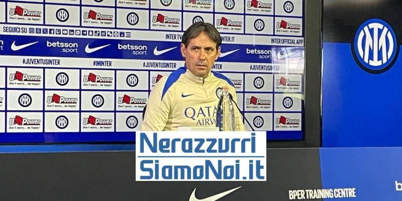 Inzaghi in conferenza stampa alla vigilia di Juventus-Inter (15 febbraio 2025)