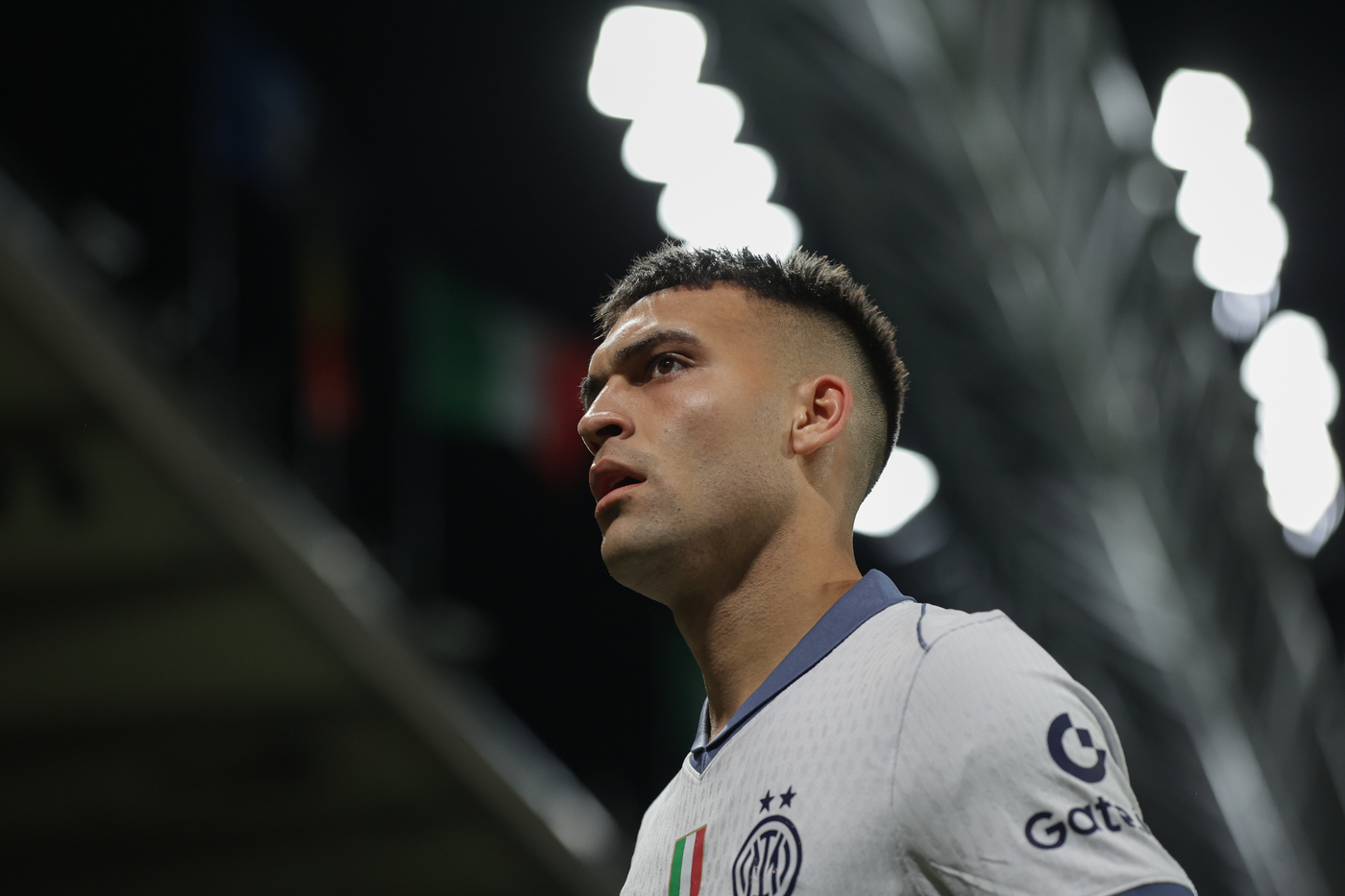 L'attaccante dell'Inter Lautaro Martinez in campo nerazzurrisiamonoi.it