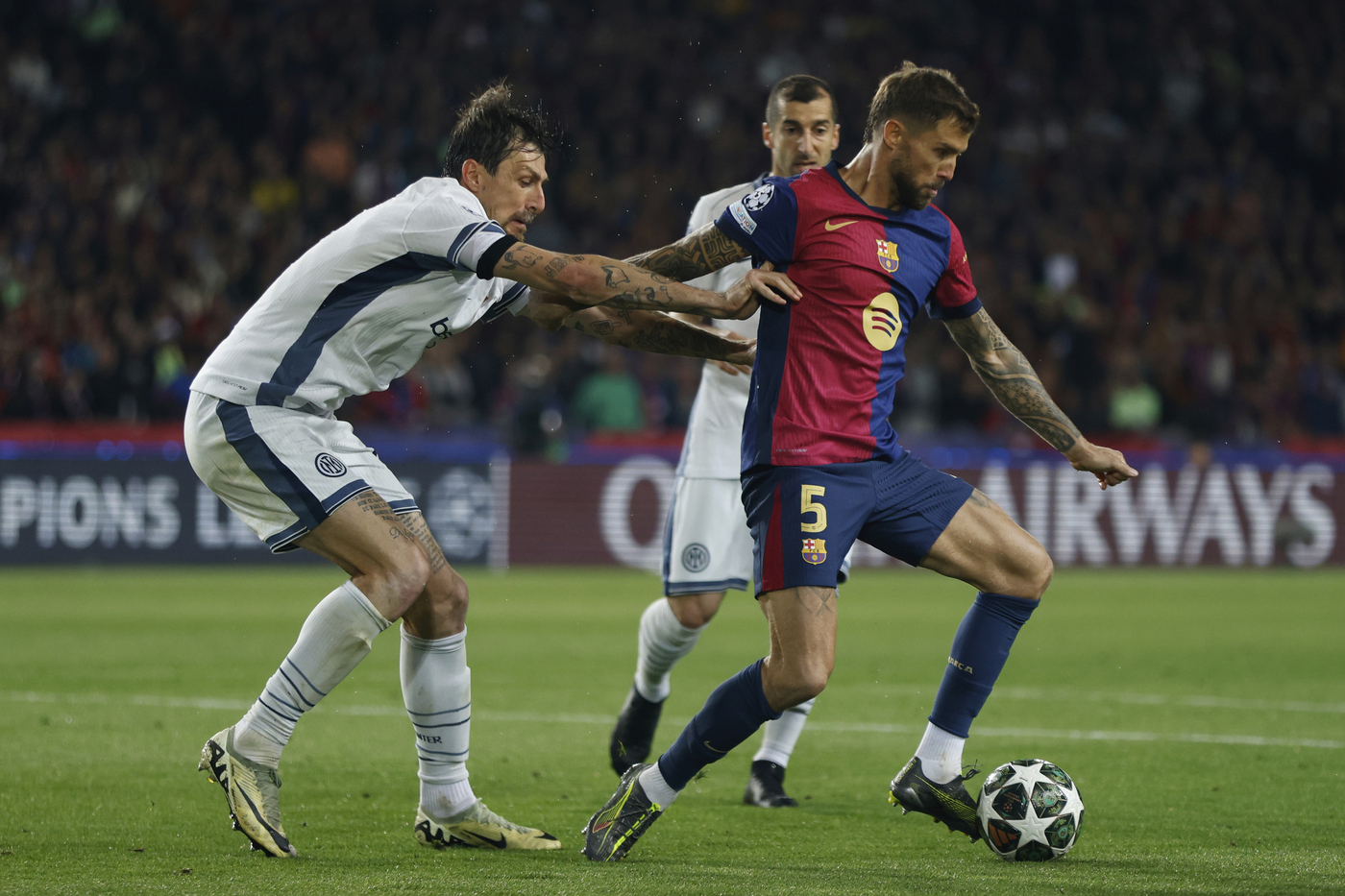 Inigo Martinez e Acerbi I Inter Barcellona