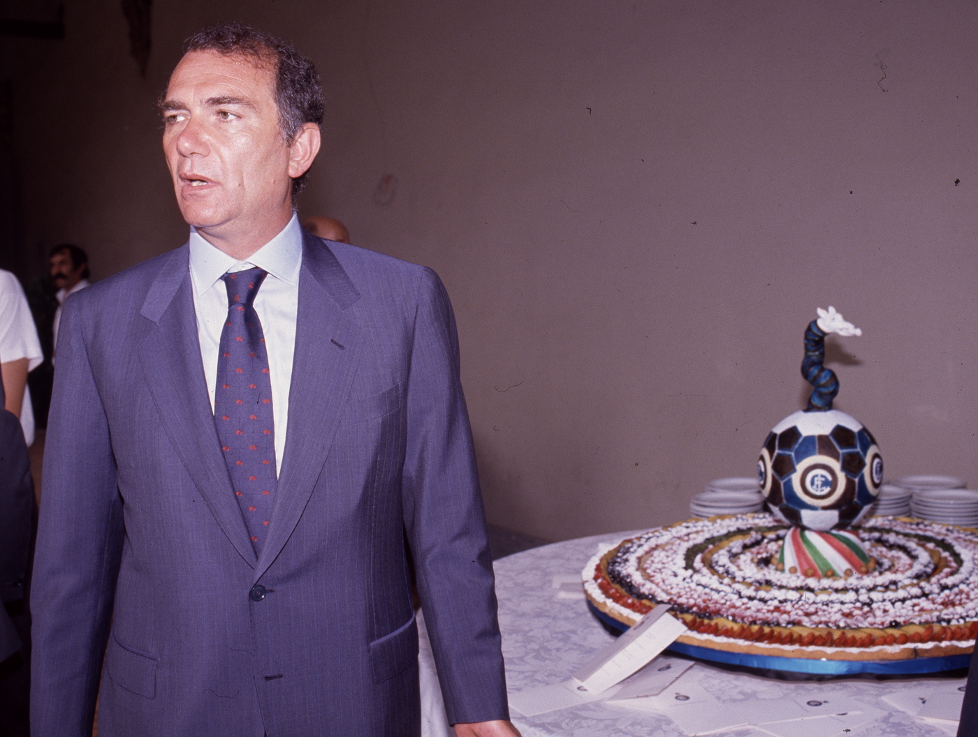 Ernesto Pellegrini, presidente dell'Inter dal 1984 al 1995