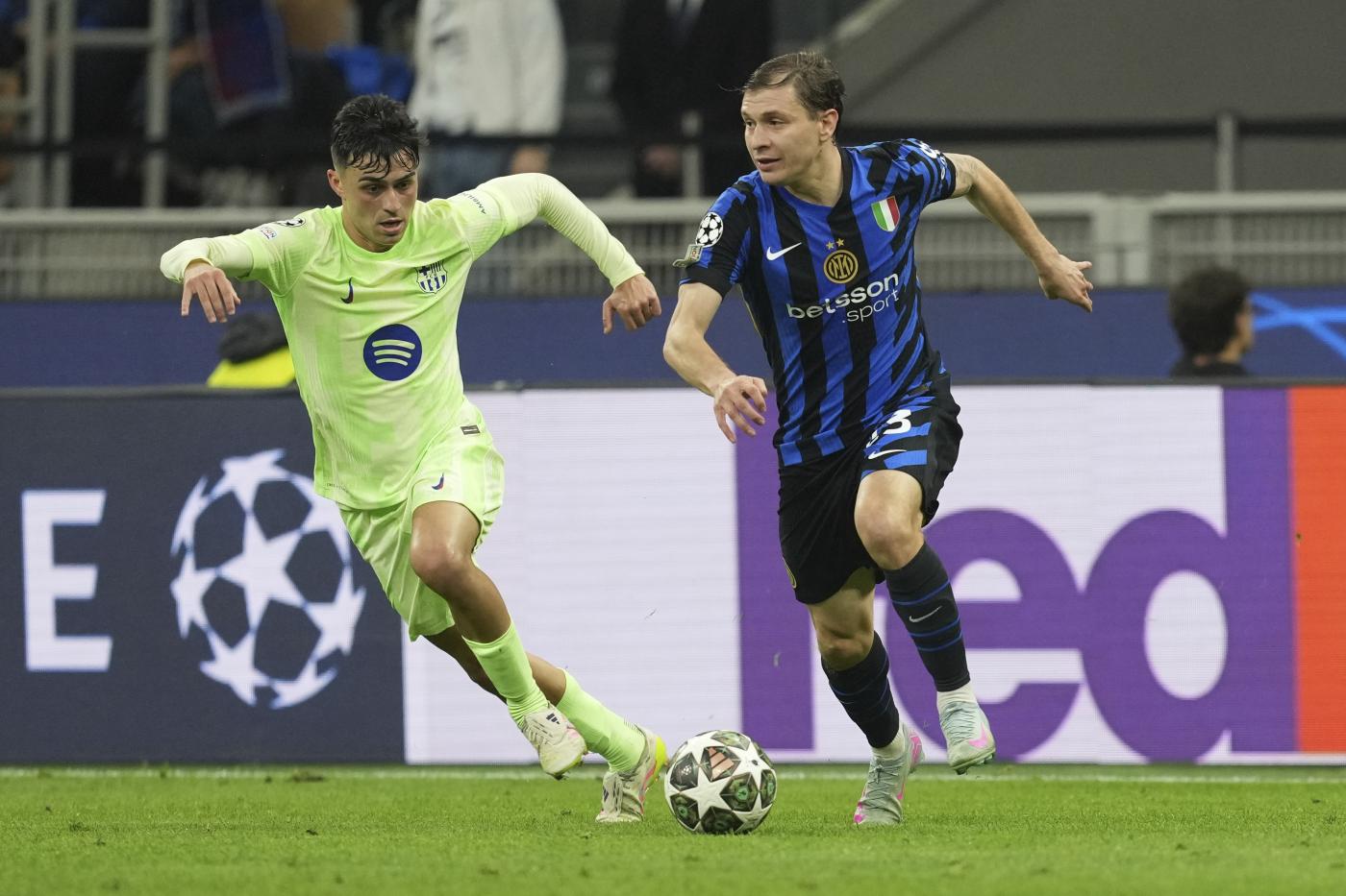 Nicolò Barella Inter Champions League