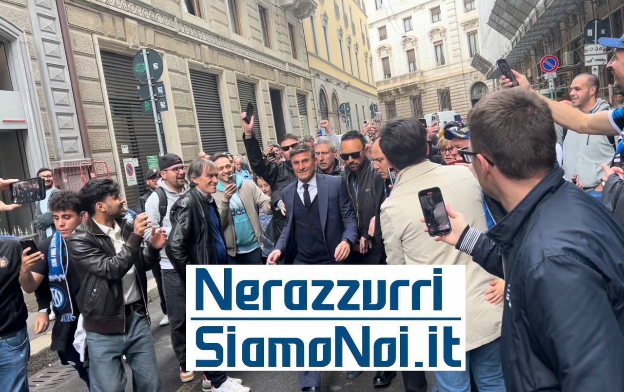Javier Zanetti al pranzo UEFA prima di Inter-Barcellona (6 maggio 2025)