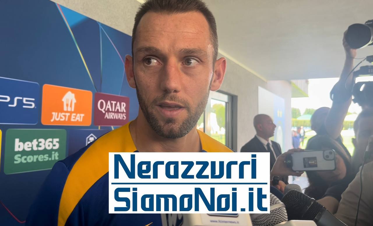 de Vrij all'Open Media Day di Appiano Gentile (26 maggio 2025)