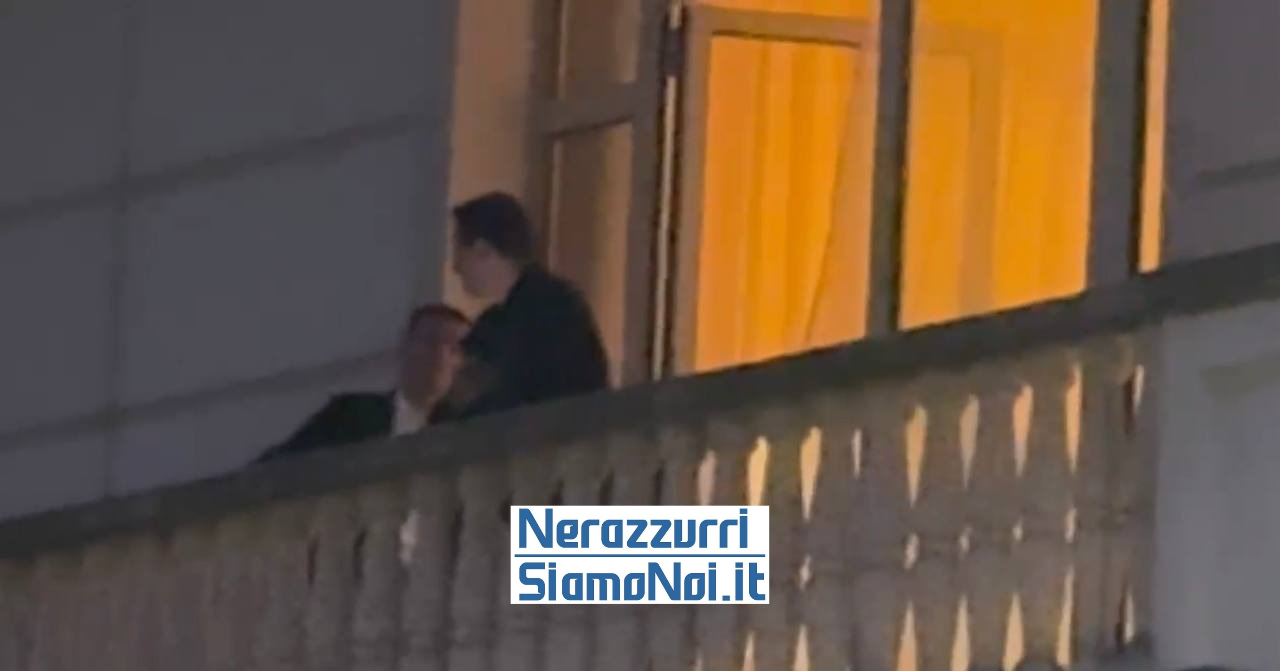 Baccin e Chivu a Palazzo Parigi a Milano (5 giugno 2025)