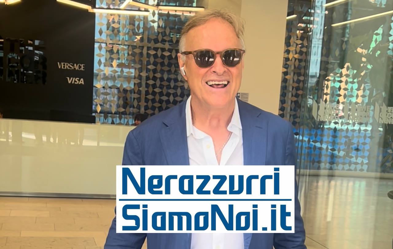 Camano, agente di Lautaro Martinez, entra nella sede nerazzurra (10 luglio 2025)