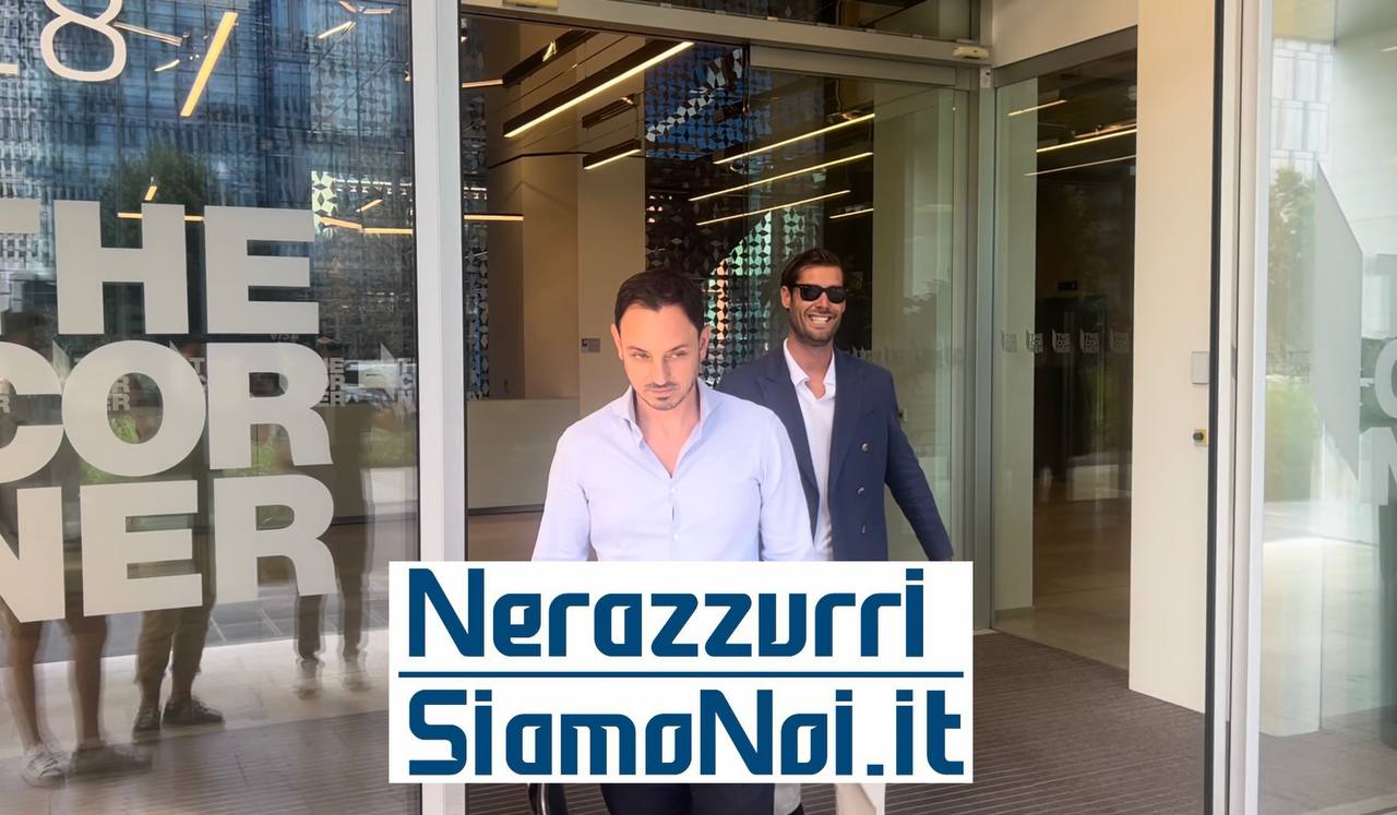Melgrati in sede nerazzurra (16 luglio 2025)