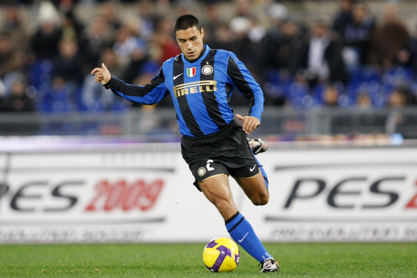 Ivan Cordoba da giocatore con la maglia dell'Inter
