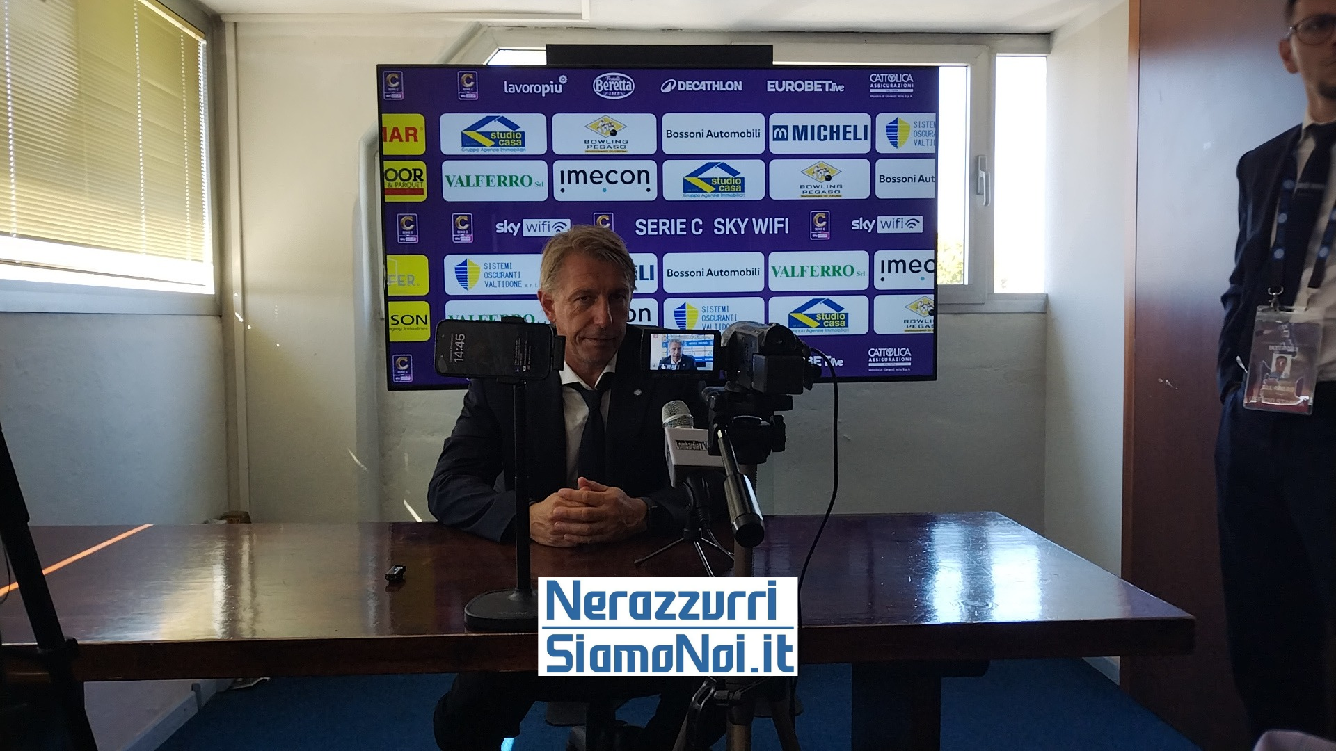 Stefano Vecchi in conferenza stampa dopo Pergolettese-Inter U23 (21 settembre 2025)