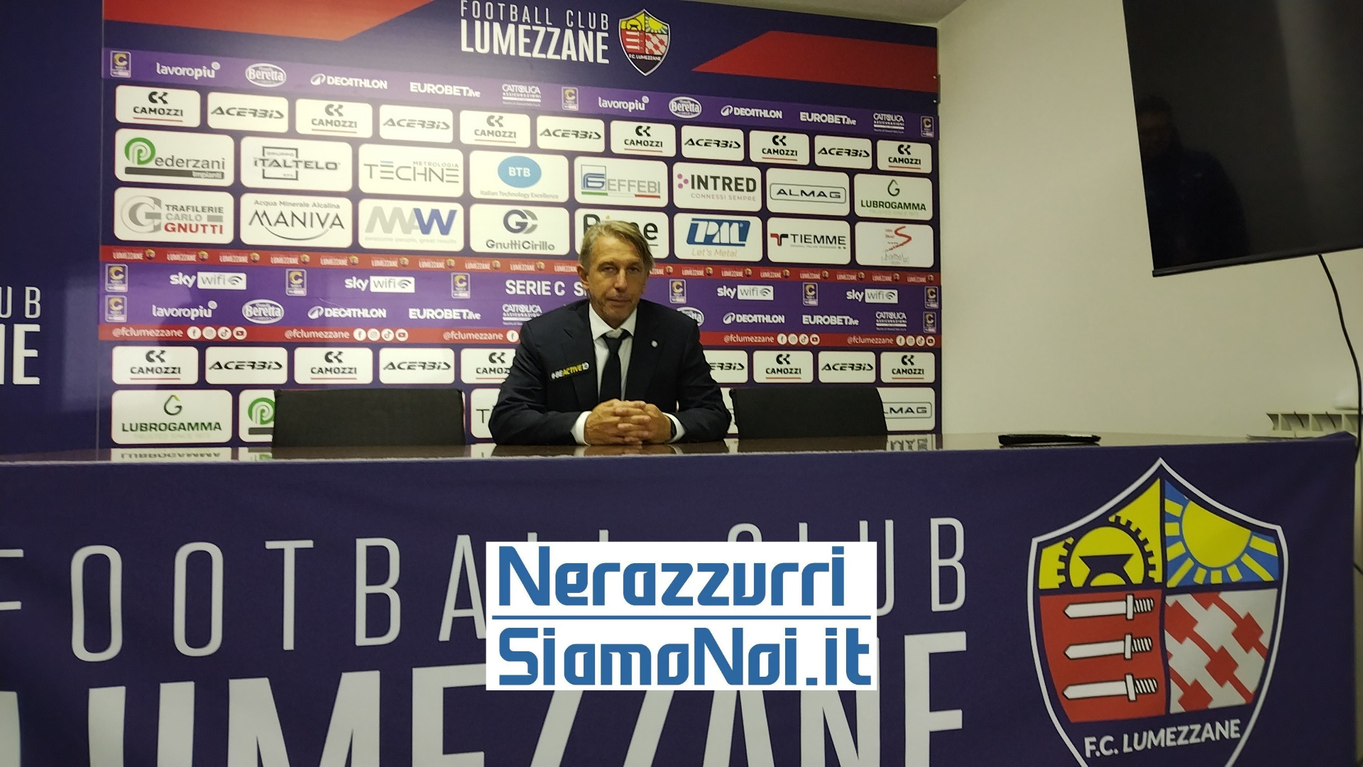 Stefano Vecchi in conferenza stampa dopo Lumezzane-Inter U23 (28 settembre 2025)