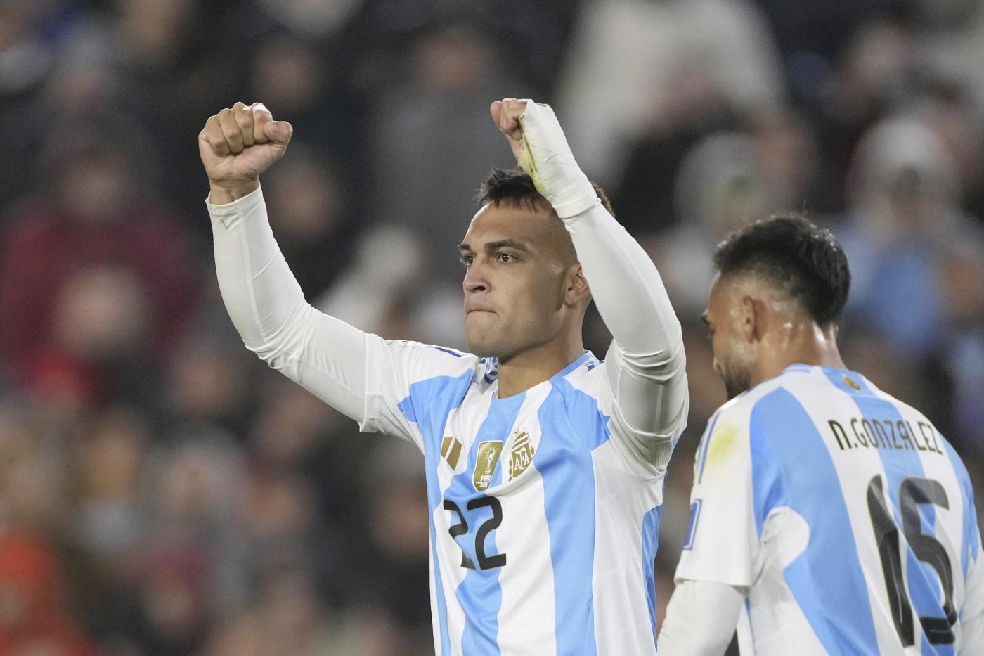 Lautaro Martinez Argentina Venezuela gol