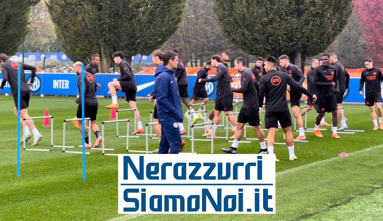 Allenamento Inter Champions League