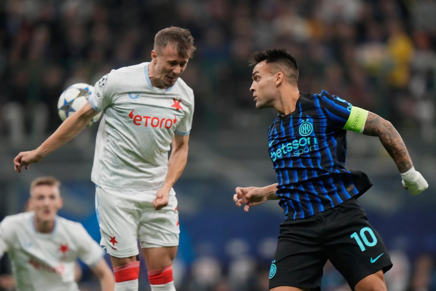 Tomas Vlcek e Lautaro Martinez