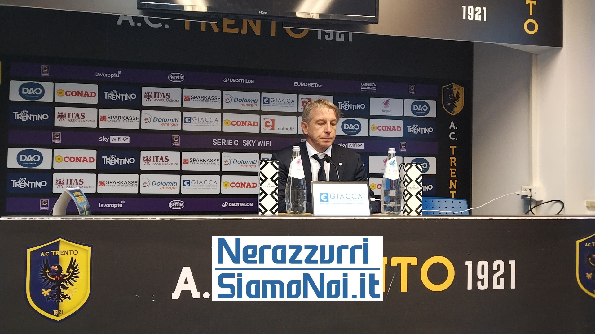 Vecchi in conferenza stampa dopo Trento Inter U23 (23 novembre 2025)
