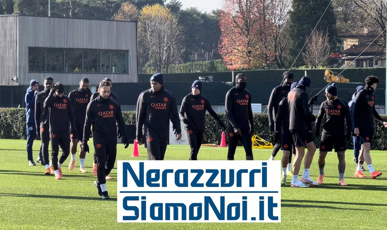 Allenamento Inter Champions League Atletico Madrid