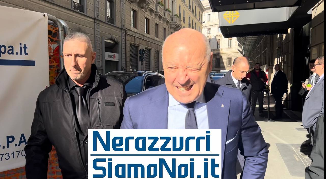 L'arrivo delle dirigenze di Inter e Kairat Almaty al pranzo UEFA (5 novembre 2025)