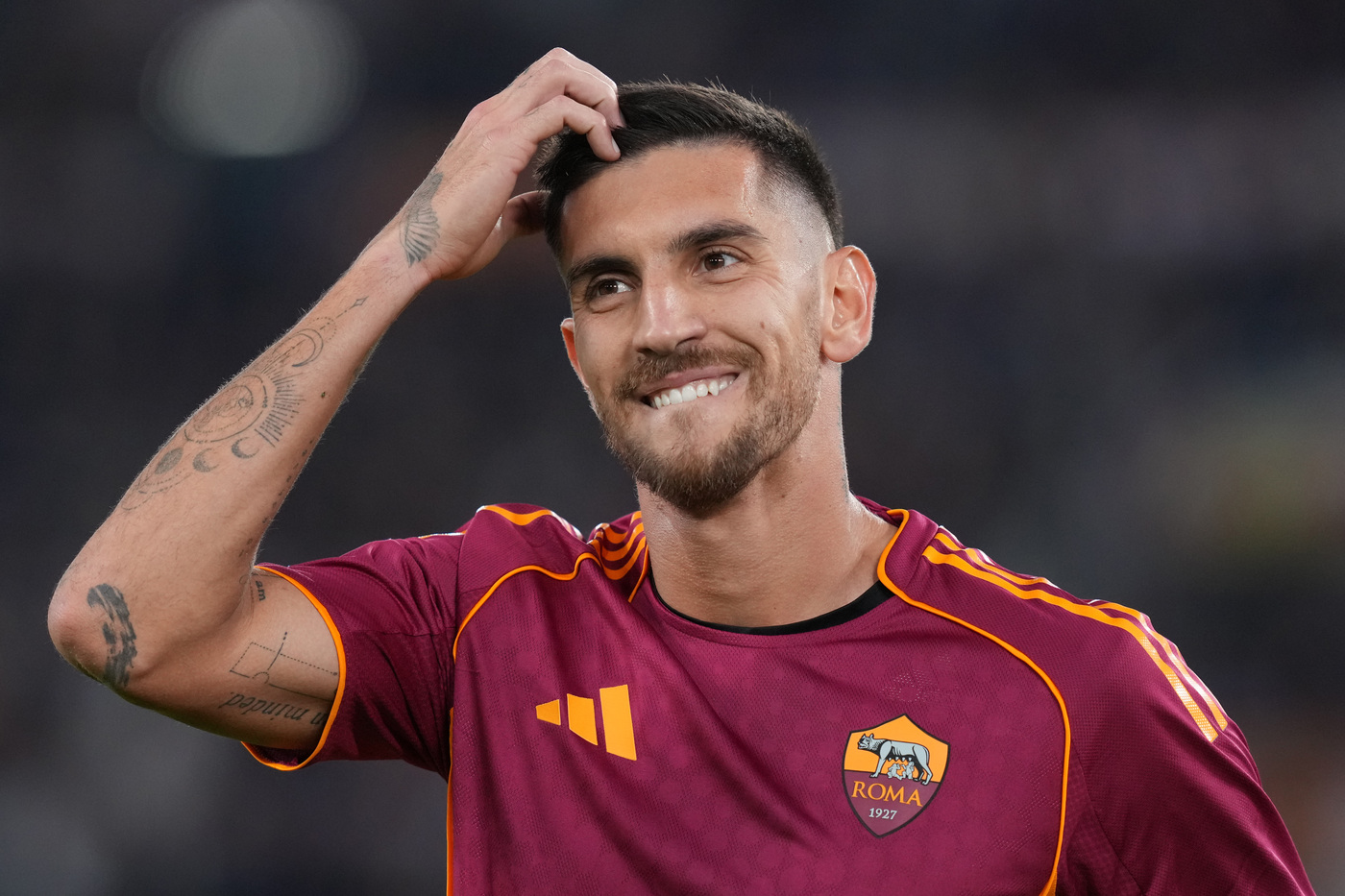 nerazzurrisiamonoi-pellegrini-roma-napoli-inter Lorenzo Pellegrini in campo durante Roma-Udinese Nerazzurrisiamonoi.it