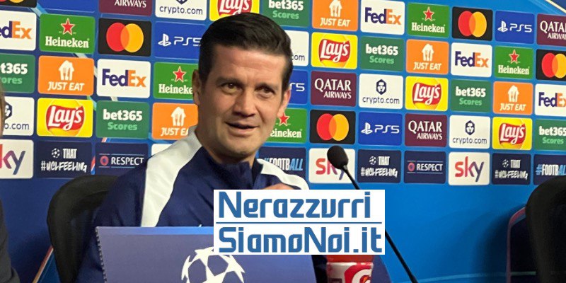 Cristian Chivu in sala stampa Nerazzurrisiamonoi.it