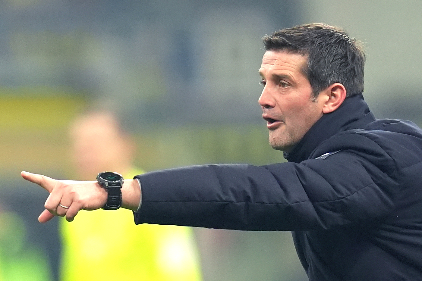 Il tecnico dell'Inter Cristian Chivu durante la gara del Meazza contro il Venezia in Coppa Italia Nerazzurrisiamonoi.it