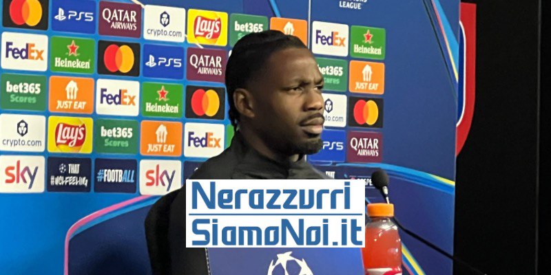Marcus Thuram in sala stampa Nerazzurrisiamonoi.it