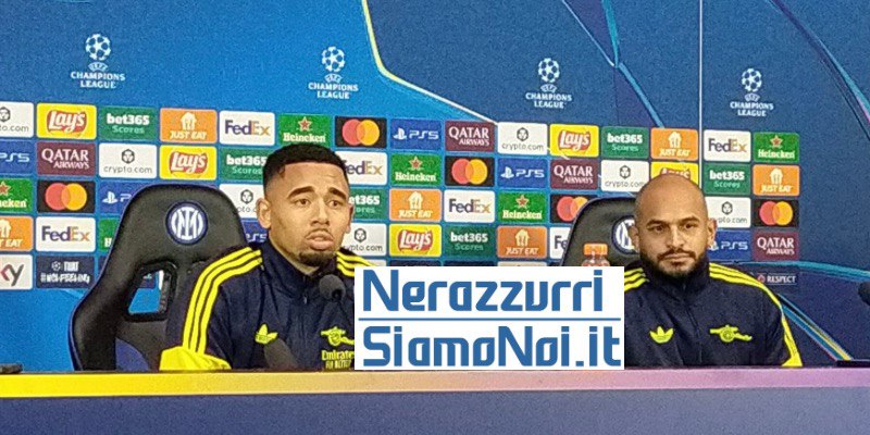 Gabriel Jesus in conferenza stampa alla vigilia di Inter Arsenal (19 gennaio 2026)