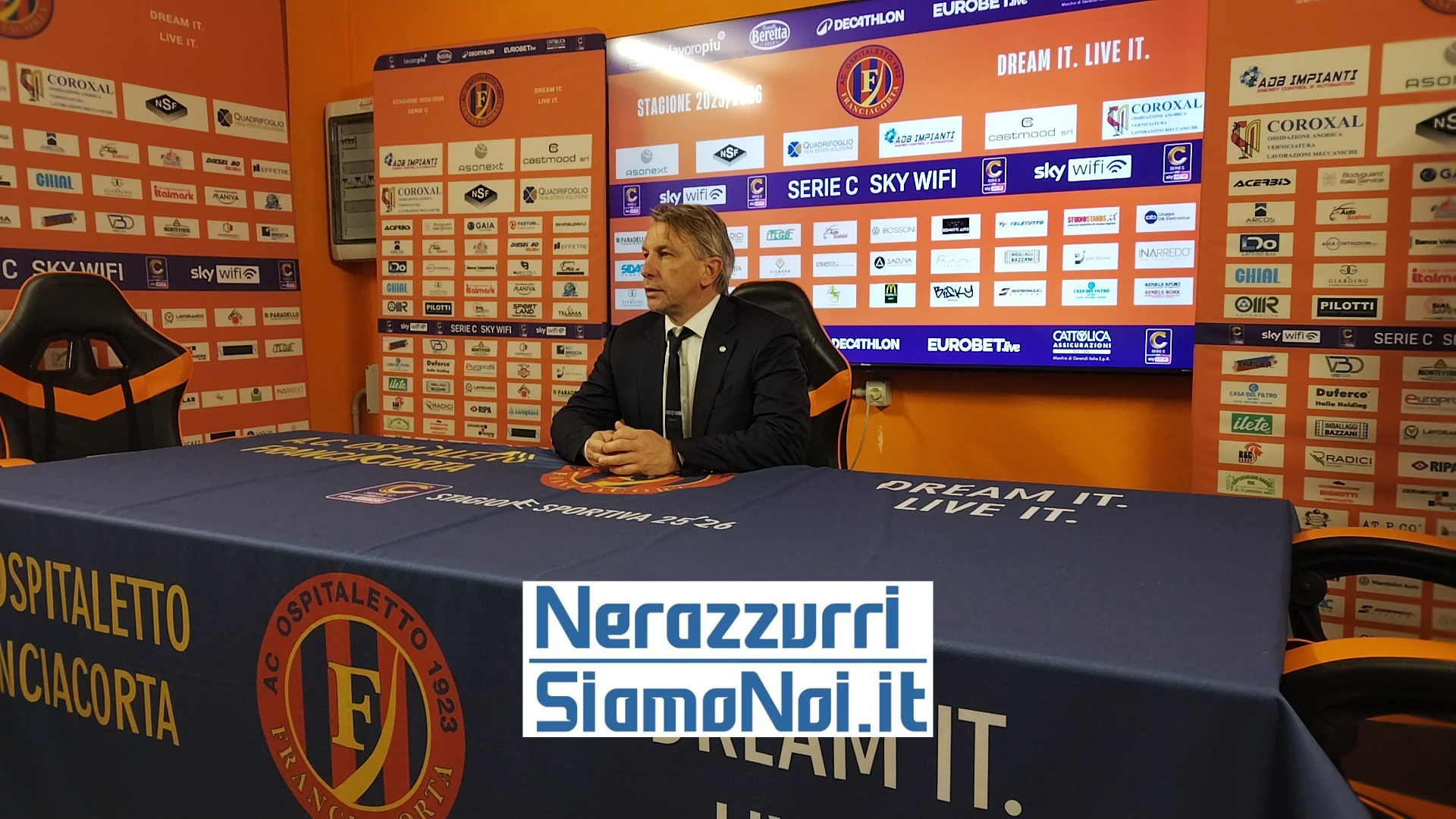 Vecchi in conferenza stampa post Ospitaletto Inter U23 (16 febbraio 2026)