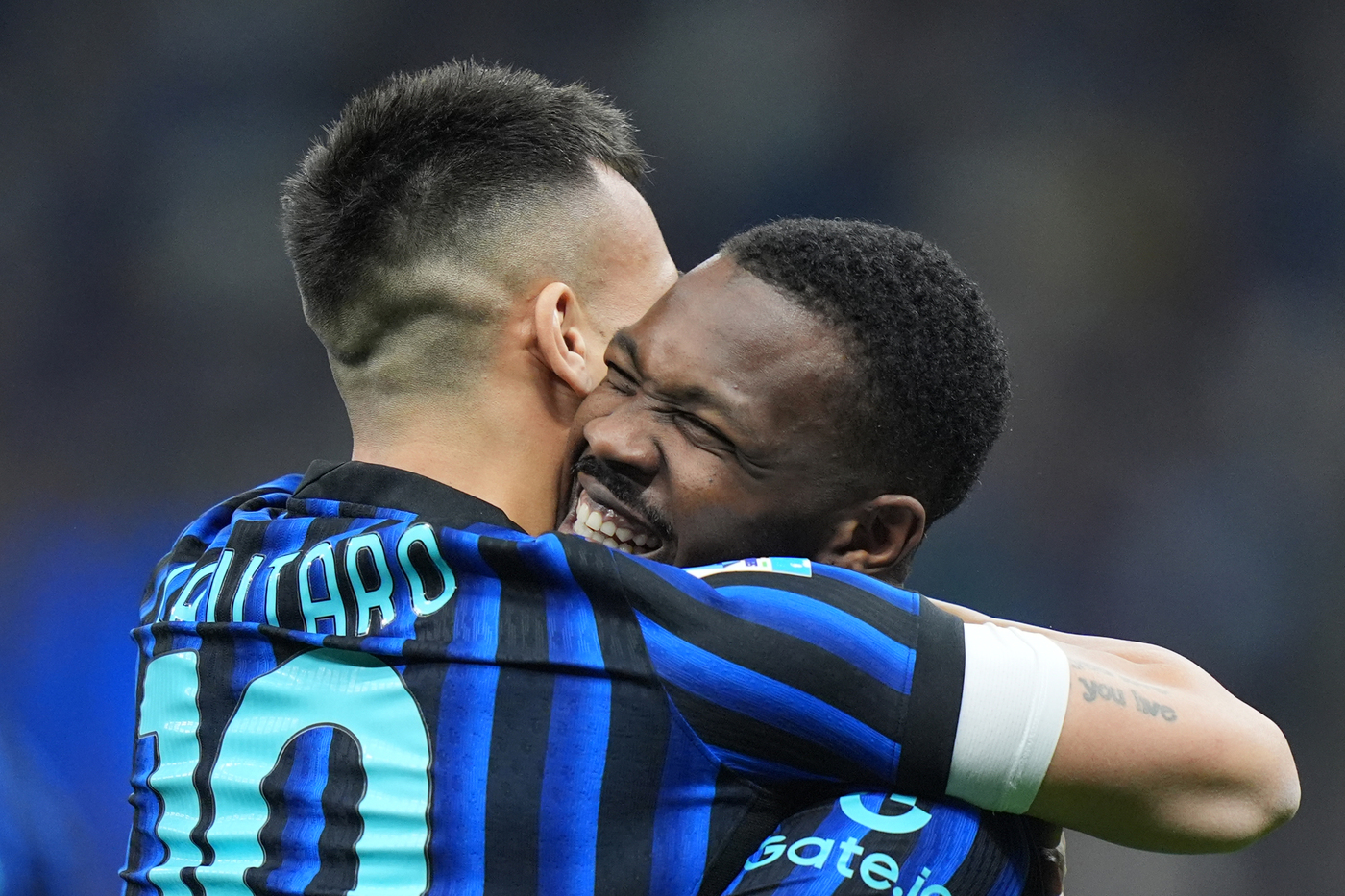 Lautaro Martinez e Thuram Lautaro Martinez e Thuram