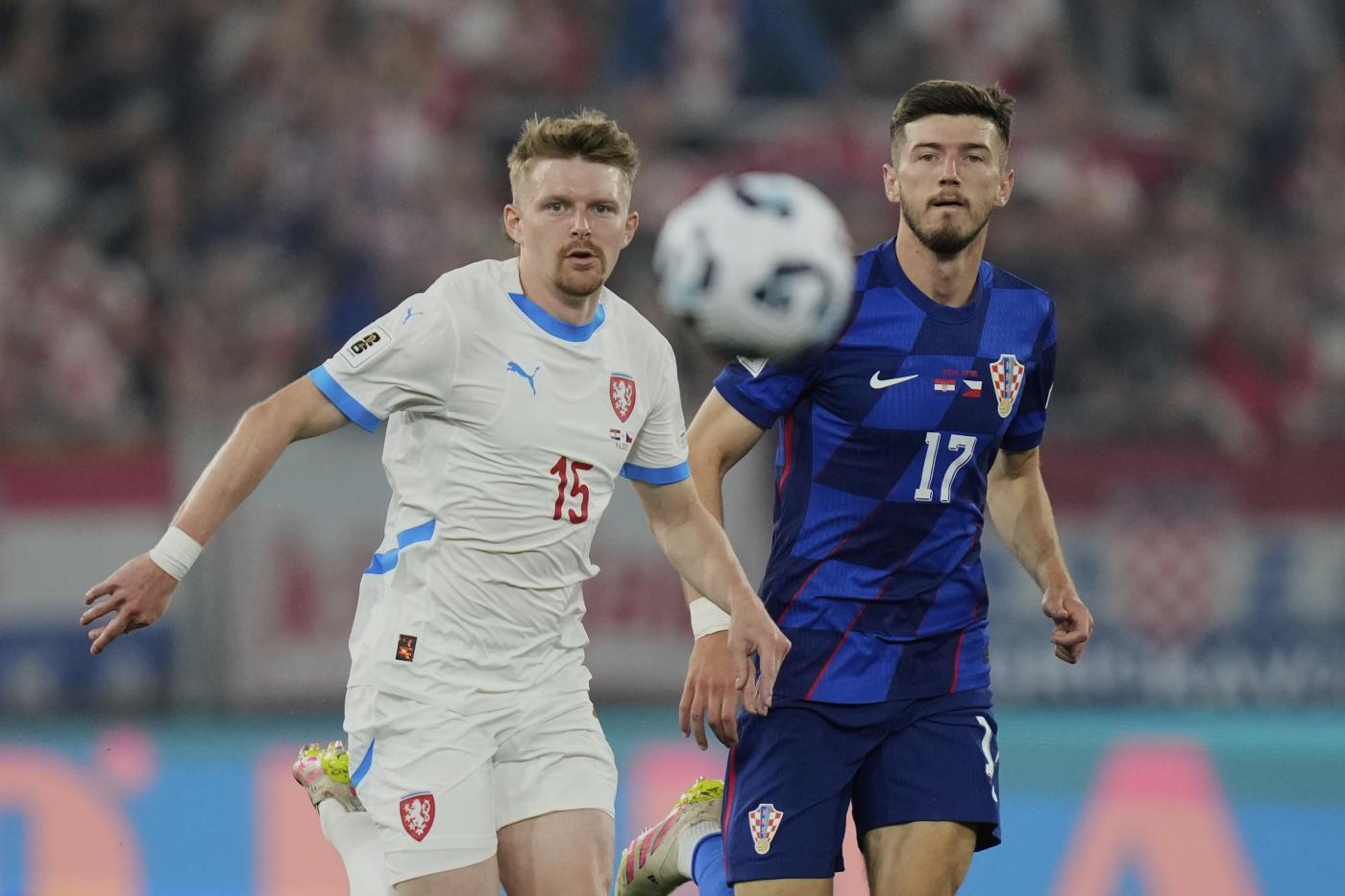 Petar Sucic con la Nazionale della Croazia