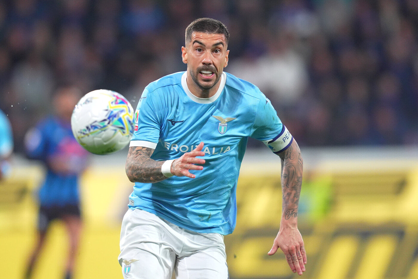L'attaccante della Lazio Mattia Zaccagni Nerazzurrisiamonoi.it