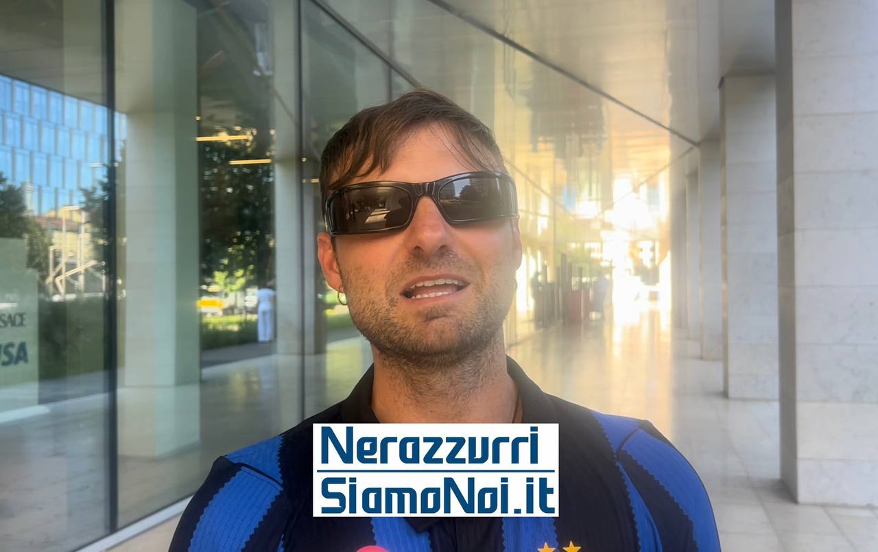 Eddy Veerus presso la sede dell'Inter (11 giugno 2026)